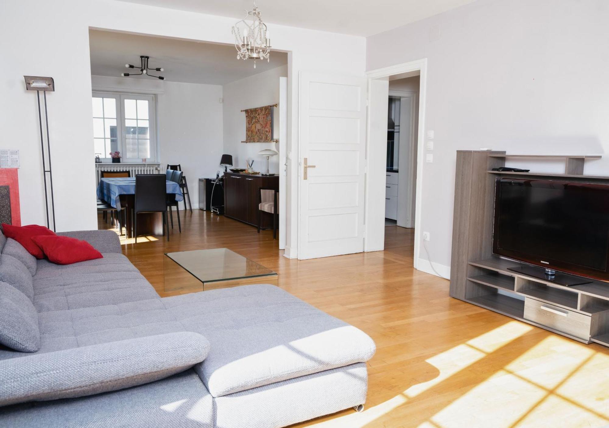 Charmant Appartement Avec Terrasse Dans Villa Strasbourg Exterior photo